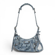 Balenciaga Bag, Denim BB Monogram Le Cagole Shoulder Bag