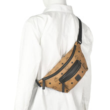 MCM Bag, Cognac Leather Fursten Small Belt Bag