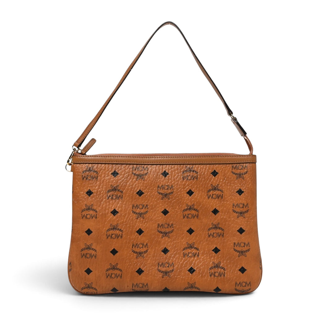 MCM Bag, Cognac Liz Shopper Tote Pouch