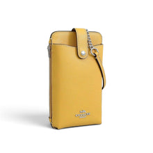 Coach Bag, Honey Leather Phone/Wallet Crossbody