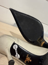 Prada Shoes, White Antiqued Leather 85mm Pumps (size 38)