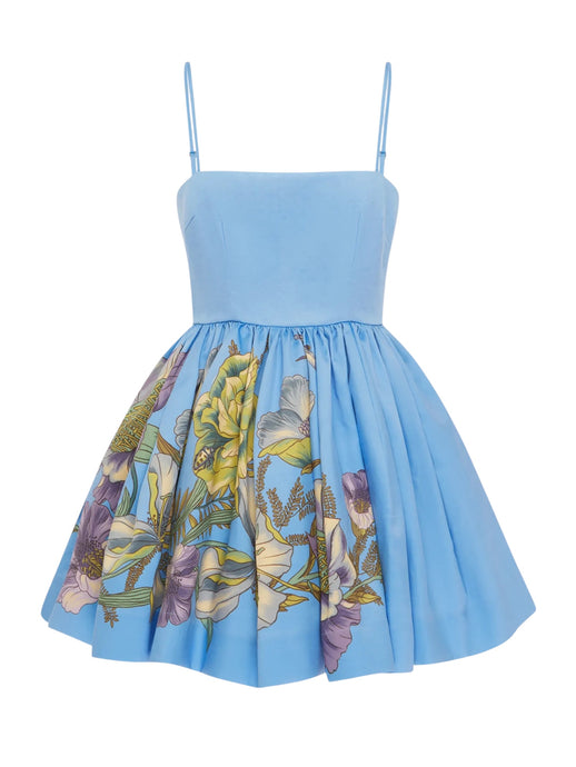Alémais Blue Donata Mini Dress