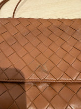 Bottega Veneta Bag, Brown Nappa Intrecciato Mini Crossbody