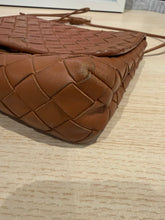 Bottega Veneta Bag, Brown Nappa Intrecciato Mini Crossbody