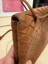 Bottega Veneta Bag, Brown Nappa Intrecciato Mini Crossbody