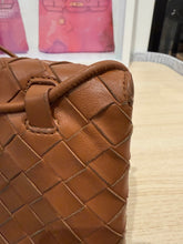 Bottega Veneta Bag, Brown Nappa Intrecciato Mini Crossbody