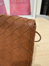 Bottega Veneta Bag, Brown Nappa Intrecciato Mini Crossbody