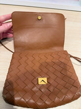 Bottega Veneta Bag, Brown Nappa Intrecciato Mini Crossbody