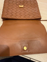 Bottega Veneta Bag, Brown Nappa Intrecciato Mini Crossbody