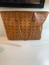 MCM Bag, Tan Visetos Monogram Coated Canvas Anya Tote
