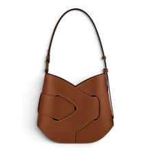 Polène Bag, Cognac Leather Nodde Shoulder Bag