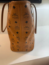 MCM Bag, Tan Visetos Monogram Coated Canvas Anya Tote