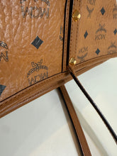 MCM Bag, Tan Visetos Monogram Coated Canvas Anya Tote