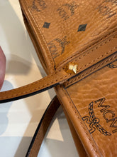 MCM Bag, Tan Visetos Monogram Coated Canvas Anya Tote