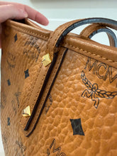 MCM Bag, Tan Visetos Monogram Coated Canvas Anya Tote