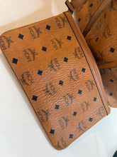 MCM Bag, Tan Visetos Monogram Coated Canvas Anya Tote