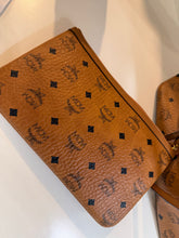 MCM Bag, Tan Visetos Monogram Coated Canvas Anya Tote