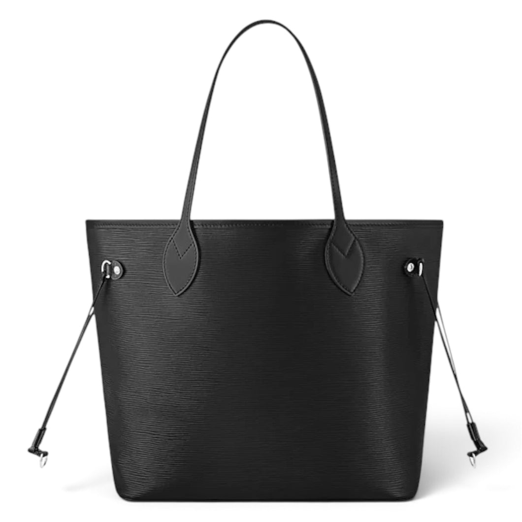 Louis Vuitton Bag, Black Epi Leather Neverfull MM