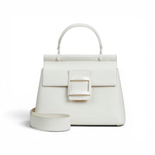 Roger Vivier Bag, Cream Leather Viv Cabas Bag