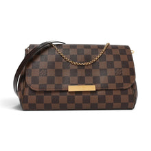 Louis Vuitton Bag, Damier Ebène Canvas Favorite MM Crossbody