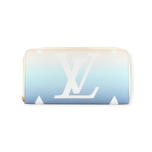 Louis Vuitton Blue Ombré Monogram Giant ‘By The Pool’ Zippy Wallet