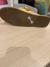 Valentino Shoes, Gold Leather Roman Stud Mules (size 39)