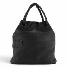 Bottega Veneta Bag, Black Leather Julie Medium Shopper Tote Bag