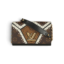Louis Vuitton Bag, Limited Edition Brogue Reverse Monogram Twist Chain Wallet