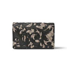 Gucci Bag, GG Supreme Black Arabesque Wallet on Chain