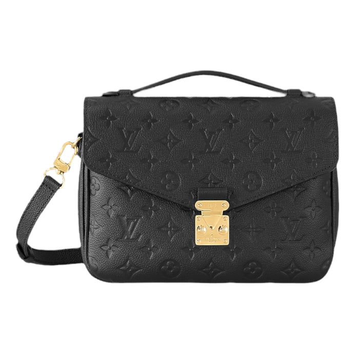 Louis Vuitton Bag, Black Empreinte Leather Pouchette Métis Crossbody