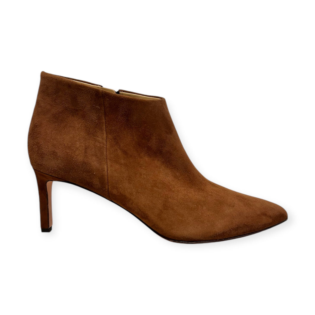 Veronica Beard Shoes, Tan Suede Ankle Booties (size 11)