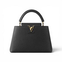 Louis Vuitton Bag, Black Taurillon Leather Capucines BB