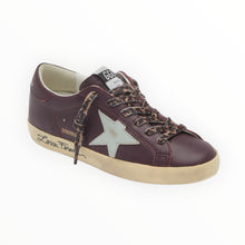 Golden Goose Burgundy Superstar Sneakers (size 40)