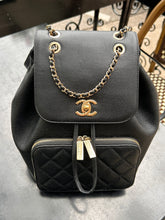 Chanel Bag, Black Caviar Small Business Affinity Backpack