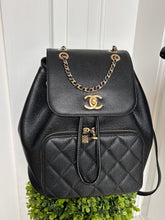 Chanel Bag, Black Caviar Small Business Affinity Backpack