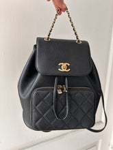 Chanel Bag, Black Caviar Small Business Affinity Backpack