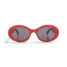 Celine Triomphe Milk Red Oval Sunglasses