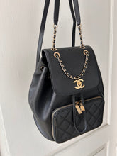 Chanel Bag, Black Caviar Small Business Affinity Backpack