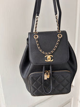 Chanel Bag, Black Caviar Small Business Affinity Backpack