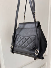 Chanel Bag, Black Caviar Small Business Affinity Backpack