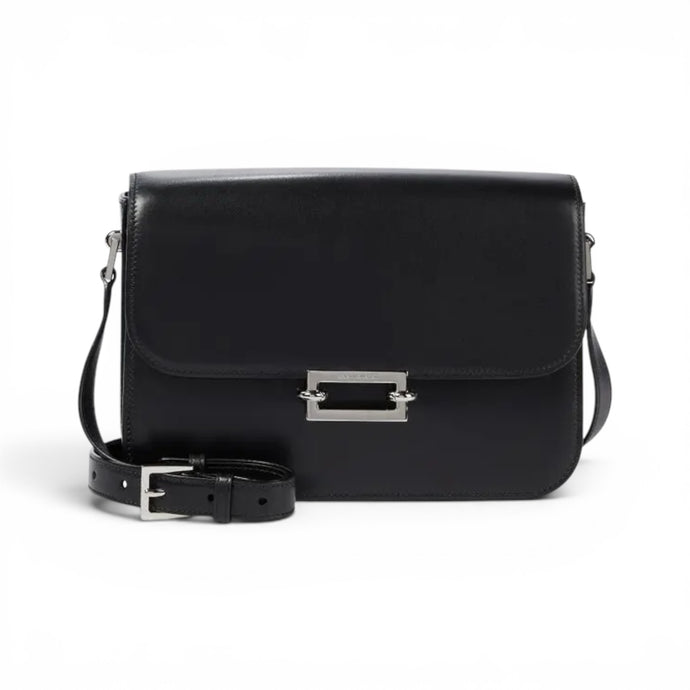 Saint Laurent Bag, Black Leather Femoir Small Shoulder Bag