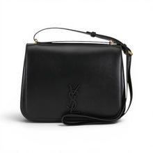 Saint Laurent Bag, Black Leather Medium Spontini Satchel