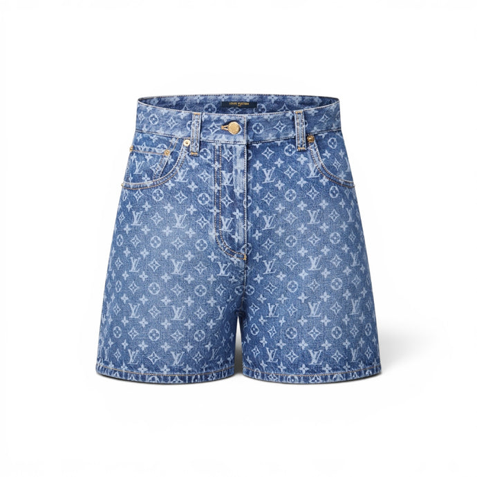 Louis Vuitton Monogram Denim Shorts