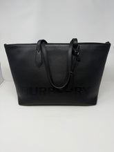 Burberry Bag, Black Leather Ardwell Medium Zip Tote