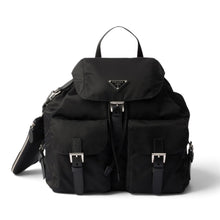 Prada Bag, Black Re-Nylon Medium Backpack