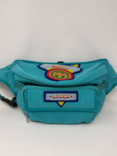 Gucci Bag, Blue Nylon 80s Logo Patch Belt Bag
