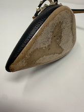 Valentino Shoes, Black Leather Rockstud Caged Heels (size 40)