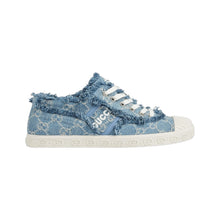 Gucci Shoes, Denim Laced Sneakers (size 6.5)