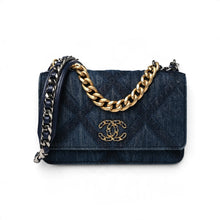 Chanel Bag, 2020 Denim Quilted 19 Wallet On Chain