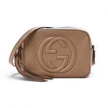 Gucci Bag, Tan Pebbled Calfskin Small Soho Disco Bag